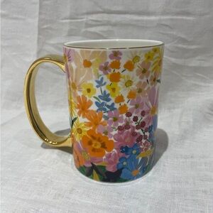 NWT Rifle Paper Co Marguerite Gold 16oz Mug